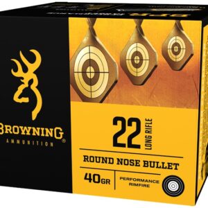 BROWNING AMMO 22 LR 40Gr RN 1255FPS 400rd