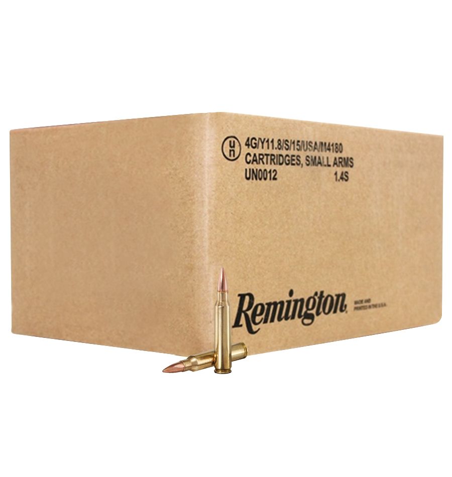 REMINGTON AMMO 223 Rem CS Lots 55Gr MC 1000rd Bulk Pack