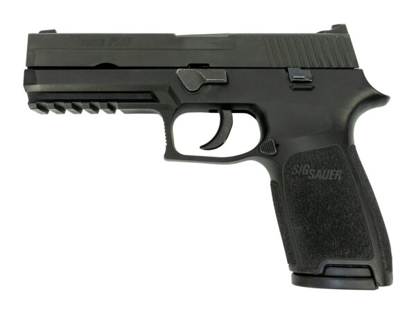 Sig P250 Full Size Used .45 ACP , 4.7" Barrel, Contrast Sights, Black Nitron, 10rd/14rd