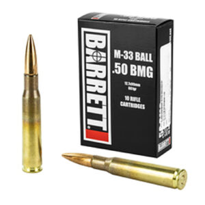 Barrett .50BMG M33 Ball 661gr 10rd Box