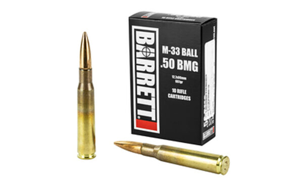 Barrett .50BMG M33 Ball 661gr 10rd Box