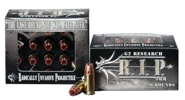 G2 Research RIP 9mm 92gr Hollow Point 20rd Box