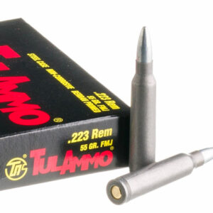 TulAmmo .223 Rem 55gr FMJ Steel Case 20rd Box